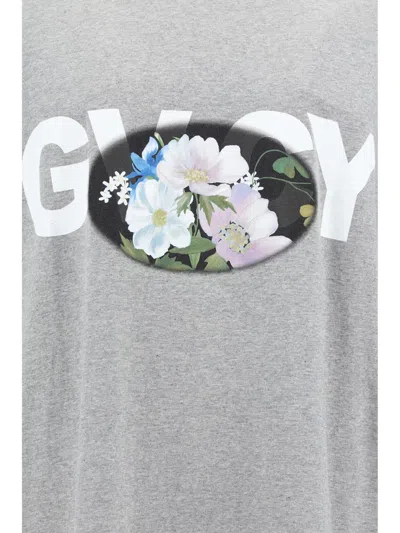 Givenchy T-shirts In Light Grey Melang