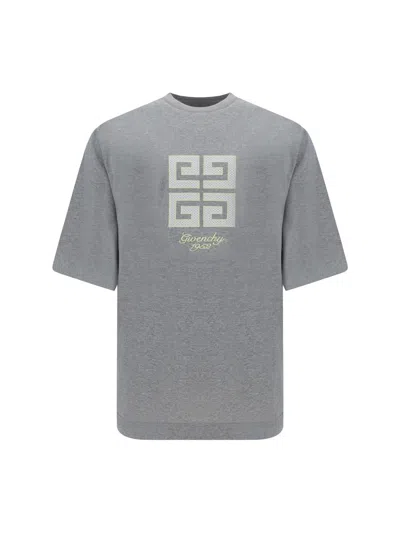 Givenchy T-shirts In Light Grey Melange