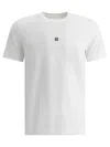 Givenchy Metal 4g Crewneck T-shirt In White