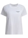 Givenchy Regular Fit Cotton T-shirt With Logo Design In White