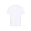 Givenchy White T-shirt With Maxi Logo On The Front In Cotton Man In White