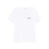 Givenchy Logo-print Fitted T-shirt Clothing In White