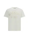 Givenchy White T-shirt With Maxi Logo On The Front In Cotton Man In White