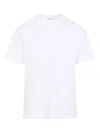 Givenchy Men White Crew Neck T-shirt With Logo On Front And Back In Cotton Man In White