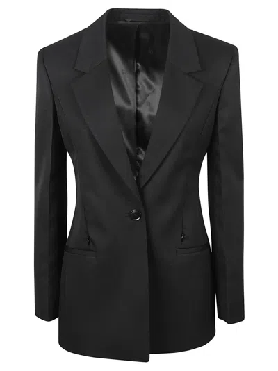 Givenchy Tailored Black Jacket With Single-button Closure