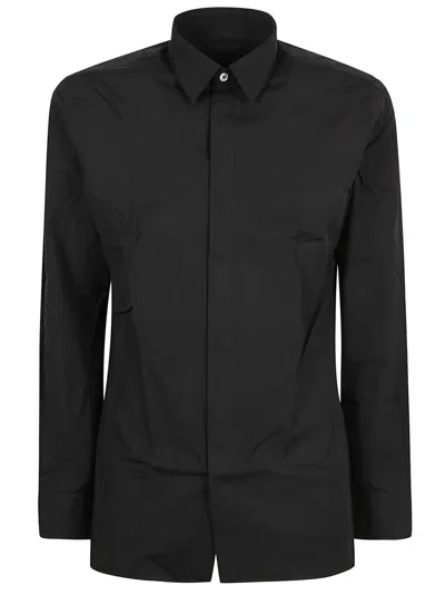 Givenchy Tailored Black Shirt With Structured Collar