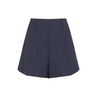 GIVENCHY GIVENCHY TAILORED BLUE WOOL BERMUDA SHORTS