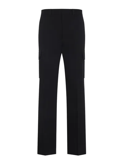 Givenchy Tailored Cargo Trousers In Black