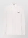Givenchy Tailored Cotton Shirt With Cuff And Collar In White