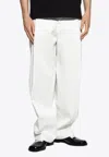 Givenchy Tailored Creased Pants In White