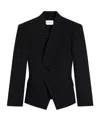 Givenchy Tailored Cropped Blazer In Black