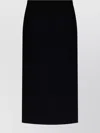 Givenchy Tailored High-waisted Midi Skirt With Back Pleats In Animal Print