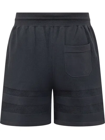 Givenchy Tailored Mini Shorts With Adjustable Waist In Dark Navy