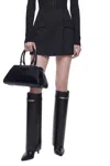 Givenchy Flap-pocket Mini Skirt In Black