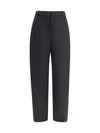 Givenchy Wool Cocoon Trousers In Black