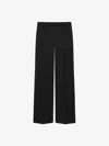 Givenchy Pantalon De Tailleur Slim En Laine Et Mohair In Black