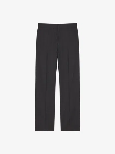 Givenchy Tailored Pants In Wool In Grey