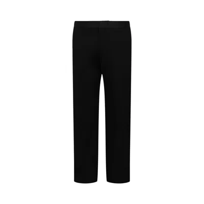 Pre-owned Givenchy Tailored Pants With Satin Piping 'black' | Men's Size 56