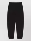 Givenchy Tailored Seam Sweatpants Rib Cuffs Pocket In Black