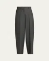 Givenchy Wool Tailored Pants In Grey Mix