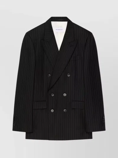 GIVENCHY TAILORED STRIPED WOOL JACKET