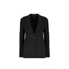 Givenchy Tailored Viscose Blazer In Black