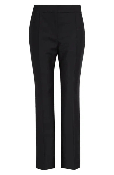 Givenchy Tailored Wool & Mohair Trousers In Black