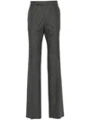Givenchy Tailored Wool Trousers In Grey