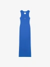 Givenchy Tank Dress In Knit In Iris Purple