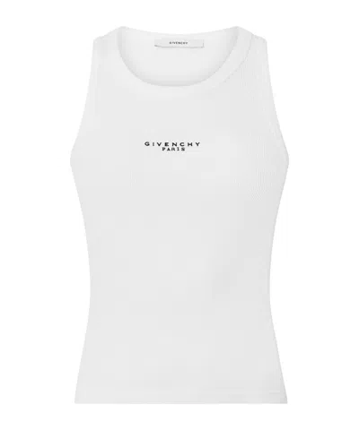 Givenchy Tank Top In White