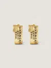 Givenchy Tape Earrings In Metal And Enamel In Multi