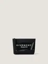 Givenchy Tape Pouch In Canvas In Multi