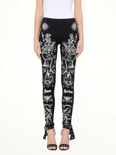 Givenchy Tattoo Legging In Black