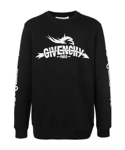 Givenchy Taurus Printed Hoodie In Black