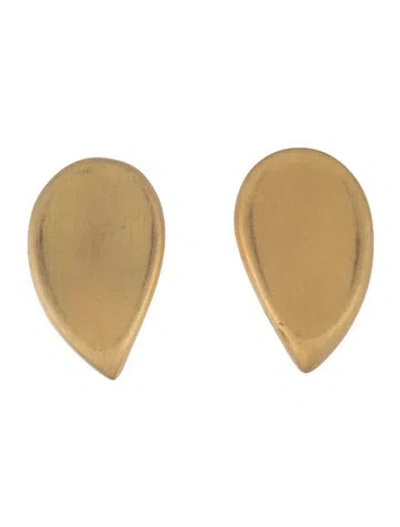 Pre-owned Givenchy Tear Drop Clip On Earrings In Multi