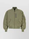 Givenchy Green Nylon Bomber Jacket In Green