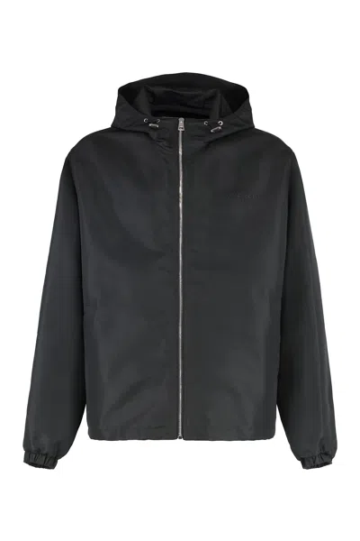 GIVENCHY TECHNICAL FABRIC HOODED JACKET