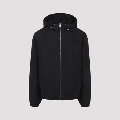 Givenchy Technical Fabric Hooded Jacket For Men In Black