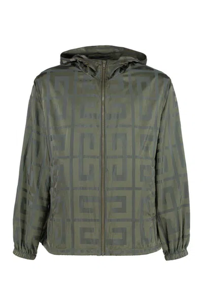 GIVENCHY GIVENCHY TECHNICAL FABRIC HOODED JACKET