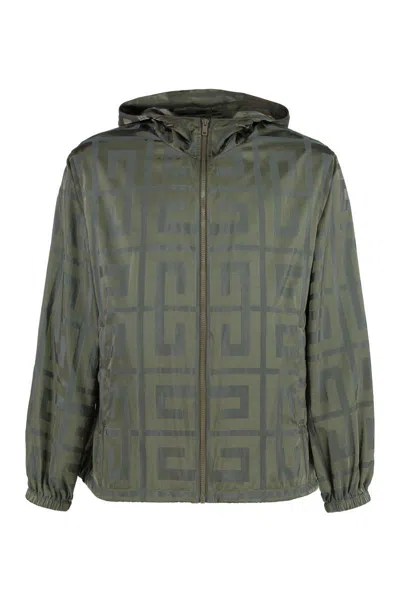 GIVENCHY GIVENCHY TECHNICAL FABRIC HOODED JACKET