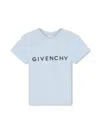 Givenchy Logo-print Cotton T-shirt In Blue