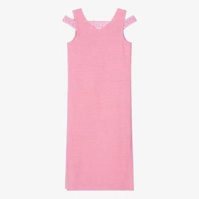Givenchy Teen Girls Pink Cotton 4g Towelling Dress
