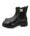 Givenchy Logo Short Boots In Black