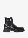 Givenchy Terra 4g Buckle Lug Sole Chelsea Boot