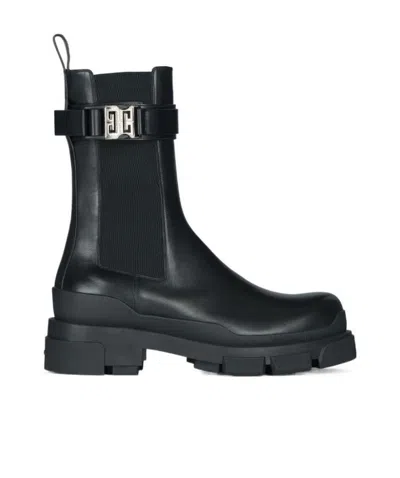 Givenchy Man Knee Boots Black Size 11 Soft Leather