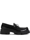 Givenchy Push On Loafers In Black