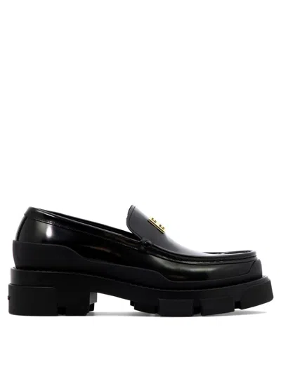 Givenchy "terra" Loafers In Black
