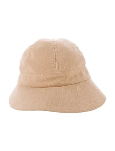 Pre-owned Givenchy Terry Cloth Hat In Neutral