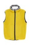Givenchy Textured Zip-closure Sleeveless Fleece In Yellow