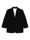 Givenchy Single Breasted Jacket In Wool In Black